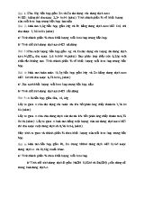 Bài tập tự luận Hóa học 9